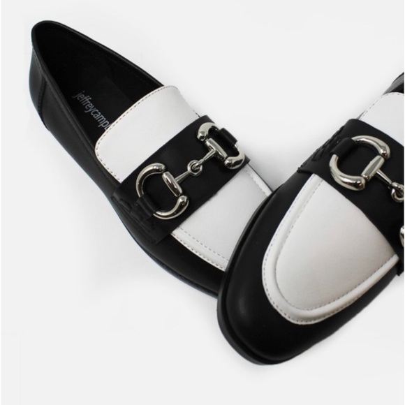 JEFFREY CAMPBELL VELVETEEN BIT LOAFER NWOB - Picture 1 of 7